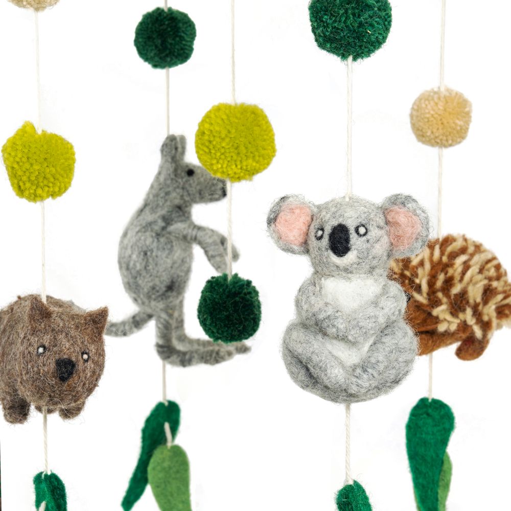 Handmade Felted Mobile