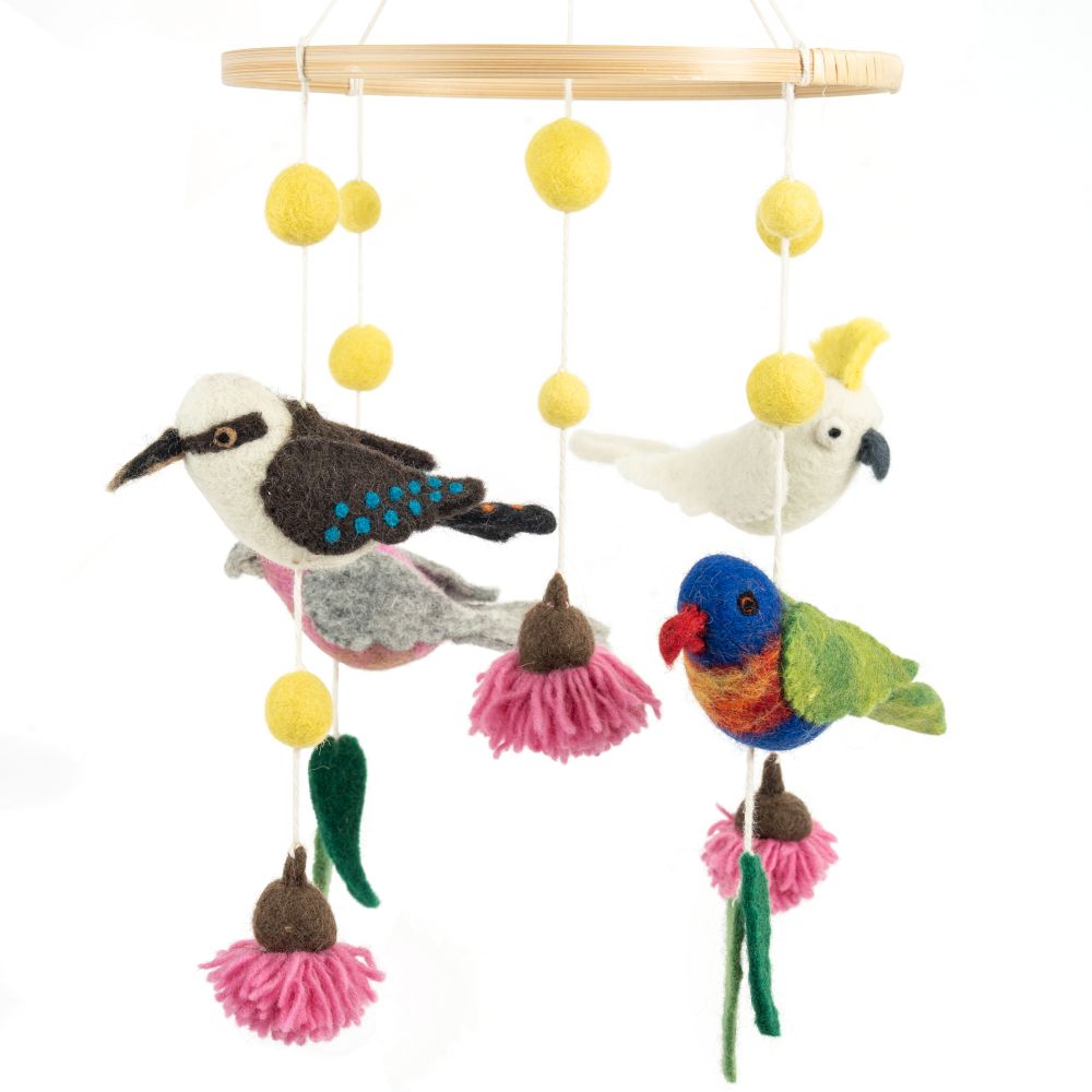 Handmade Felted Mobile