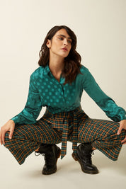 Ava Pants- Brook Check
