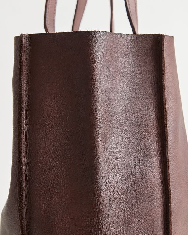 Baby Unlined Tote- Chocolate