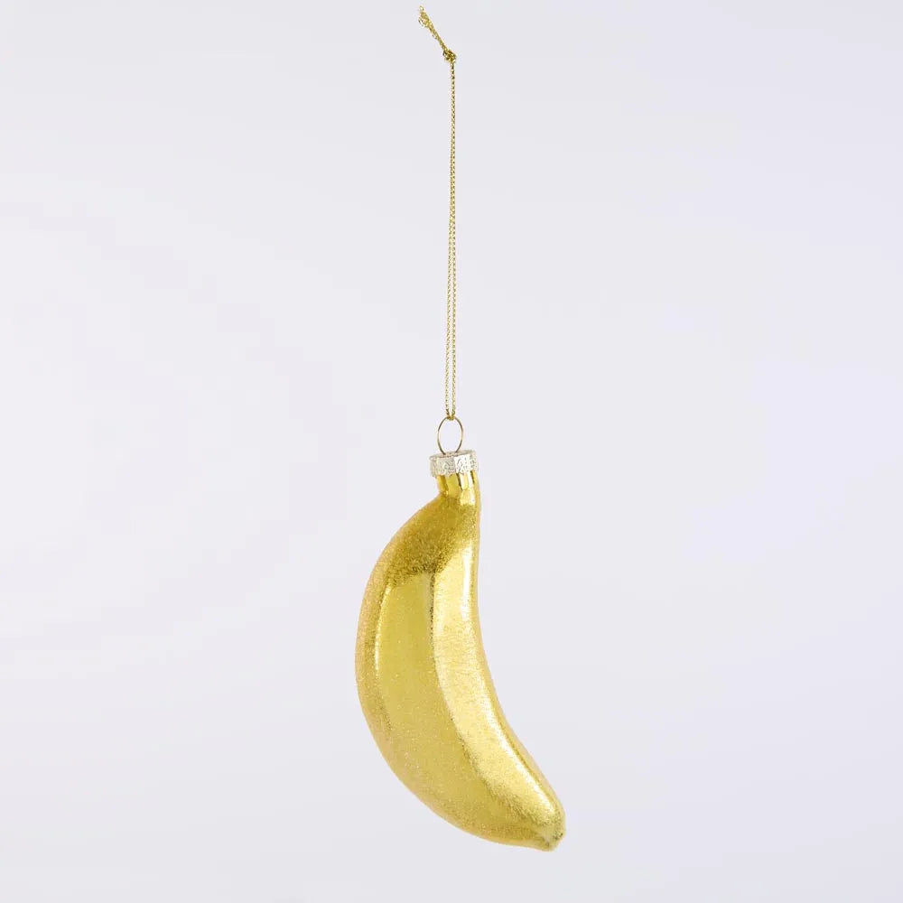 Sugared Banana Decorations-Set of 4