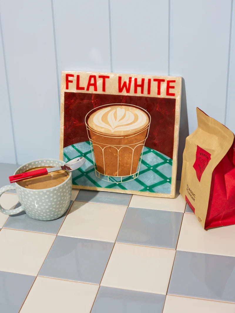 Jones & Co Barista Wall Art- Flat White