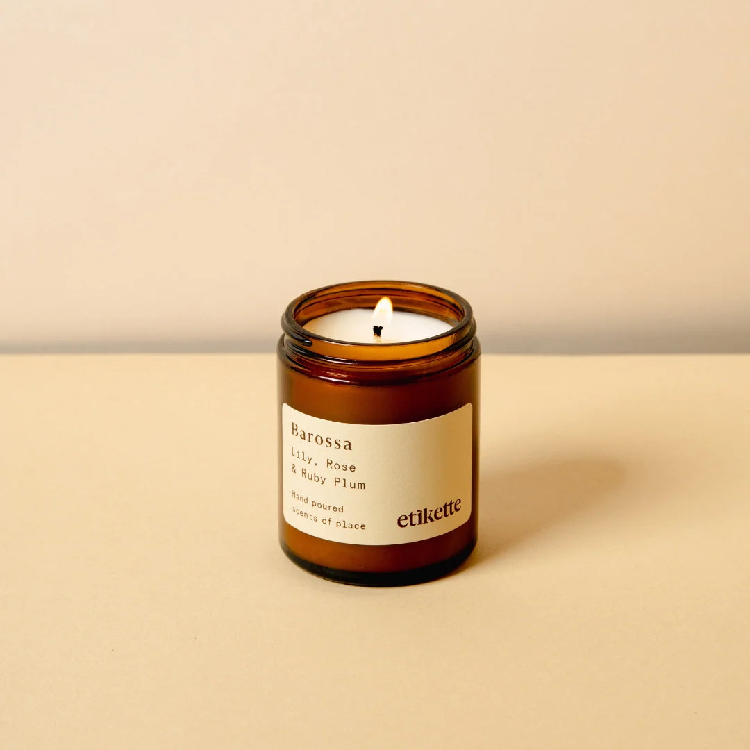 Barossa- Lily, Rose & Ruby Plum Candle