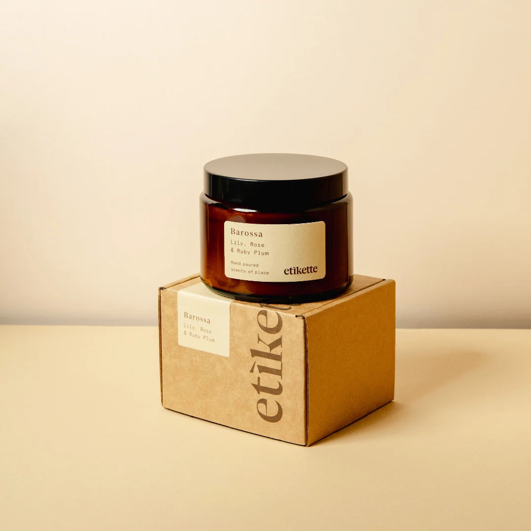 Barossa- Lily, Rose & Ruby Plum Candle