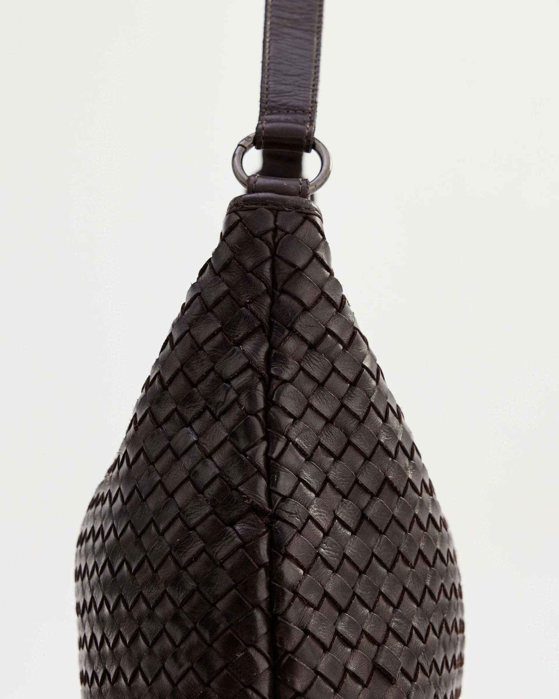 Basque Slouchy Bag- Chocolate
