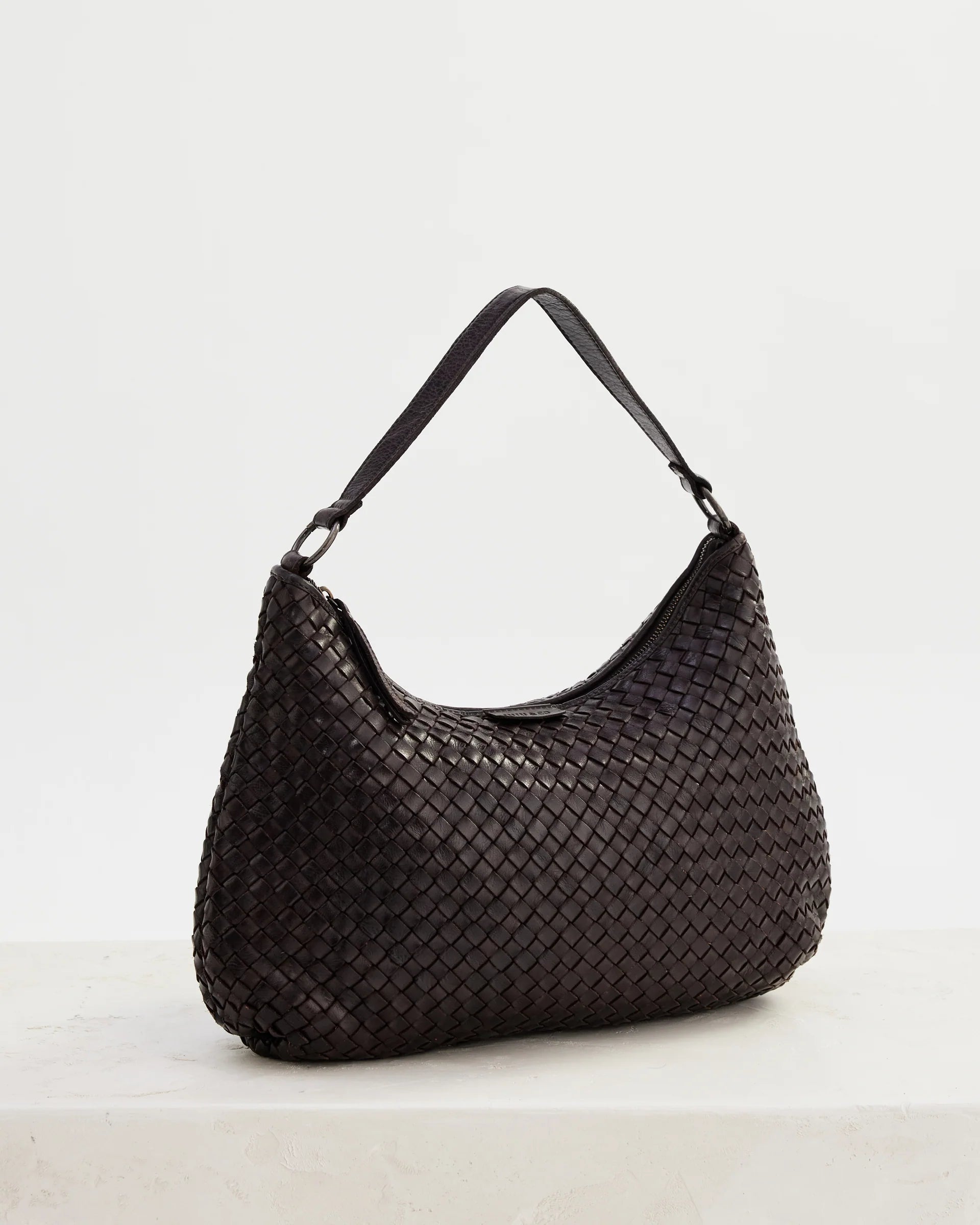 JuJu & Co Basque Slouchy Bag in Chocolate
