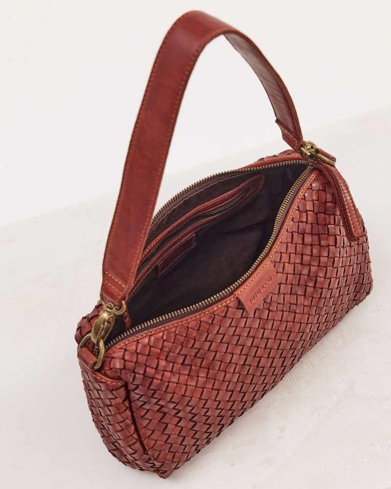 Basque Midi Bag- Amber