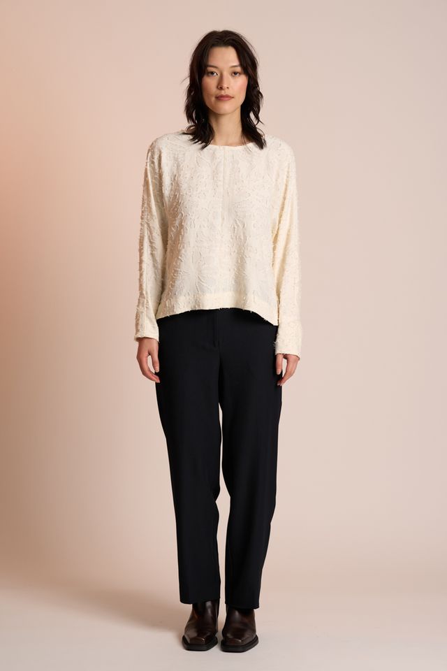 Bayeux Blouse- Cloud