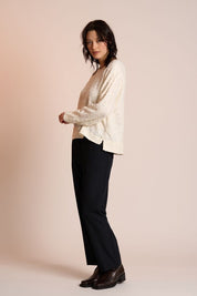 Bayeux Blouse- Cloud