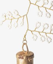 Beaded Flower Bell Decoration
