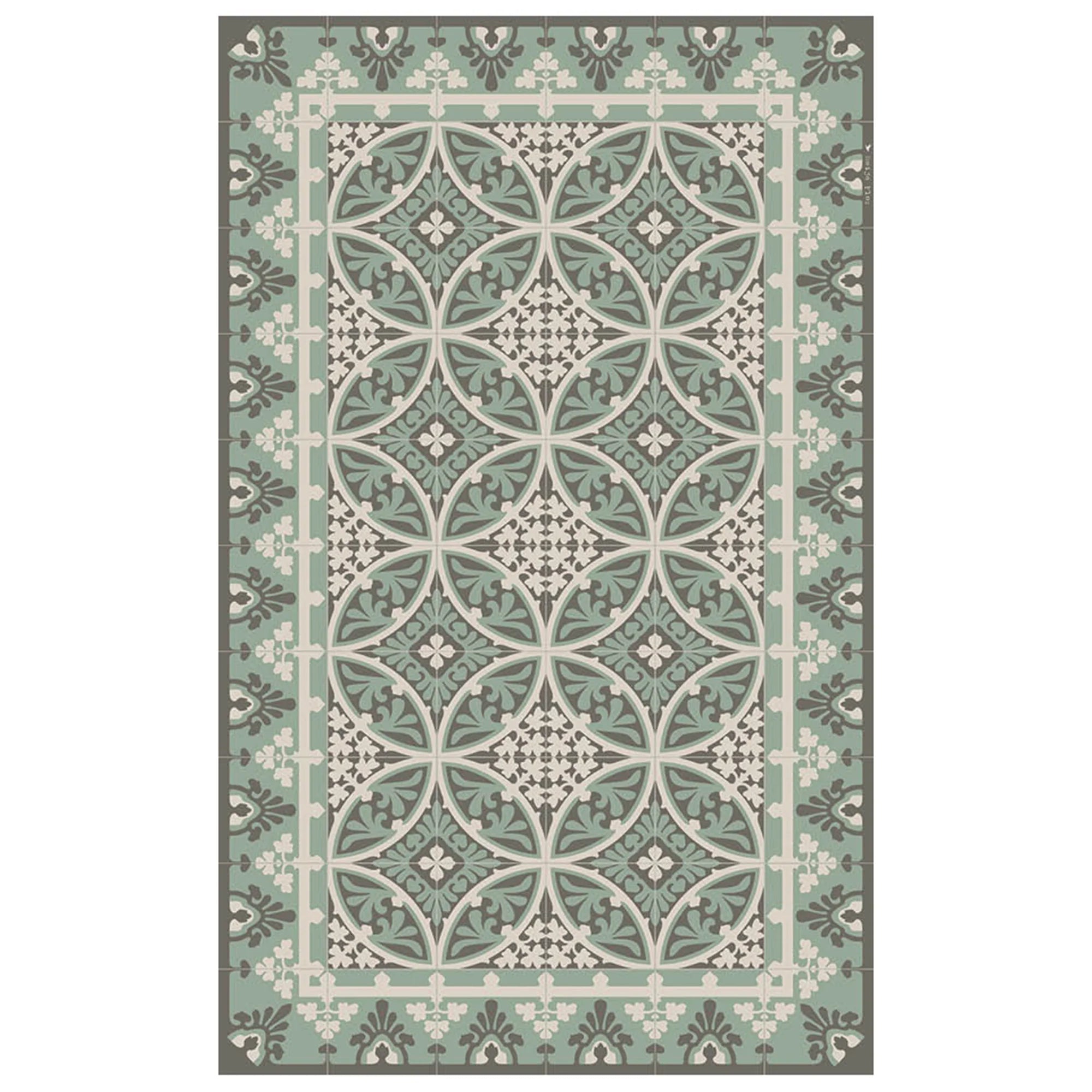 Beija Flora Vinyl Mat Barcelona Meadow