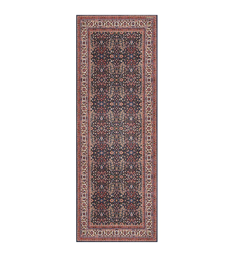 Beija Flor Vinyl Rug Rita Bordeaux