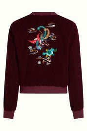 Bessie Jacket-Gamine Velvet