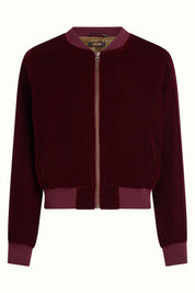 Bessie Jacket-Gamine Velvet