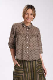 Olga de Polga Biscotti Harper Blouse Latte