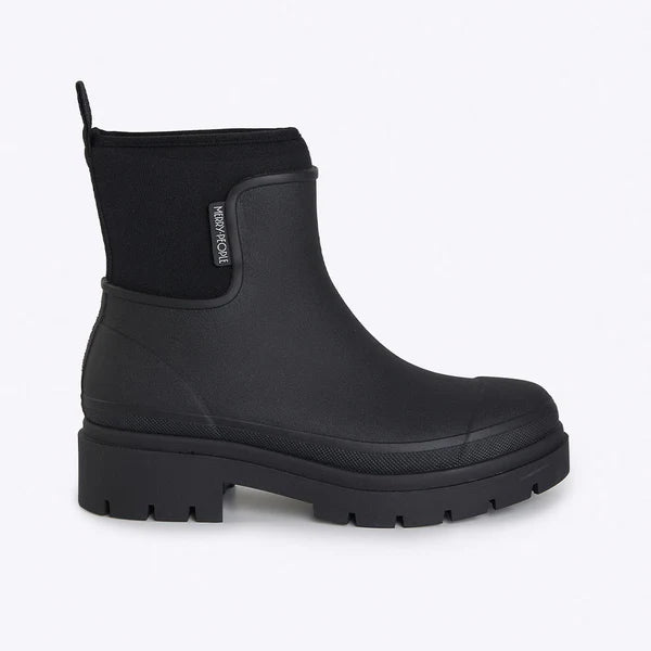 Merry People Tully Boot in Black & Black