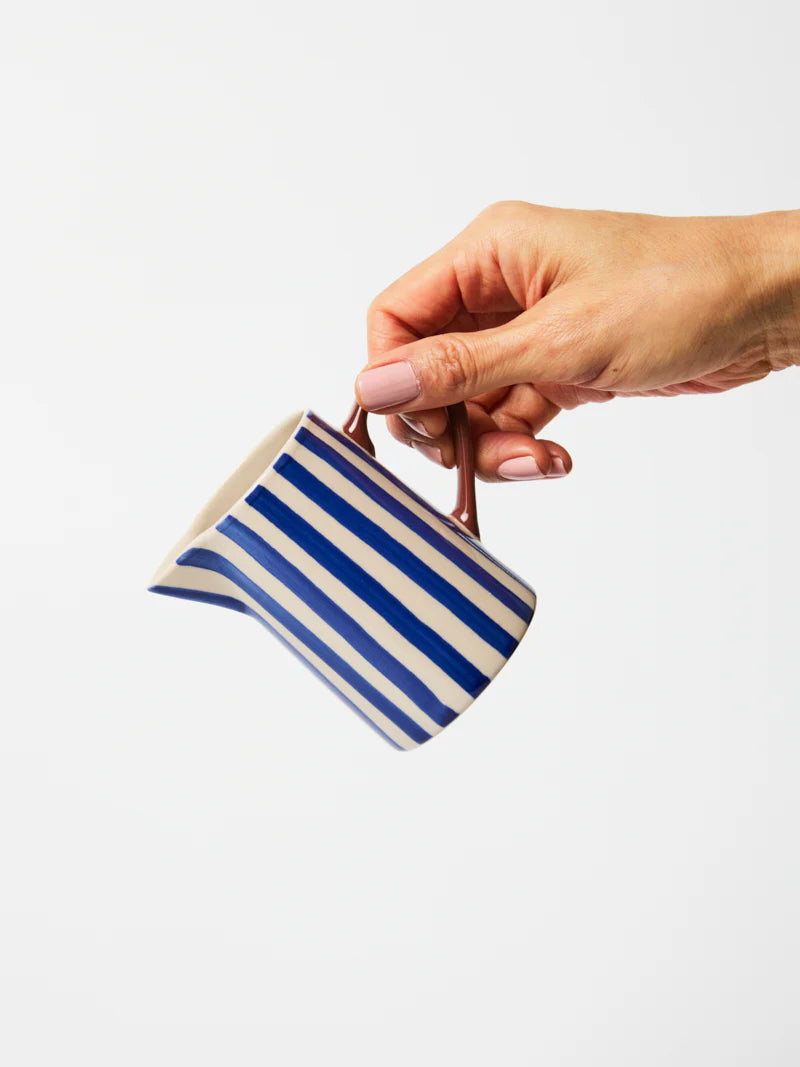 Bloomie Blue Milk Jug