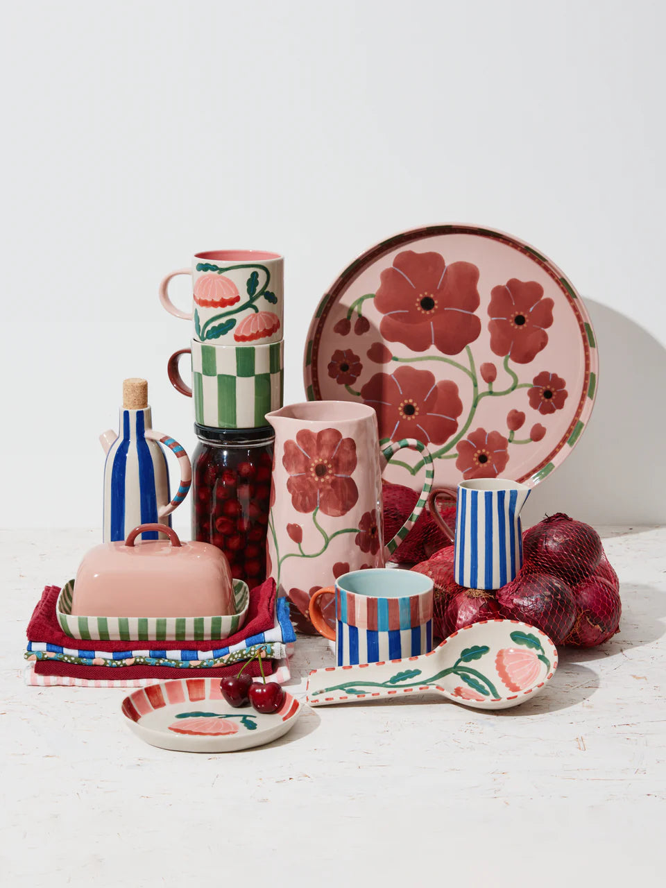 Bloomie Pink Flower Dish