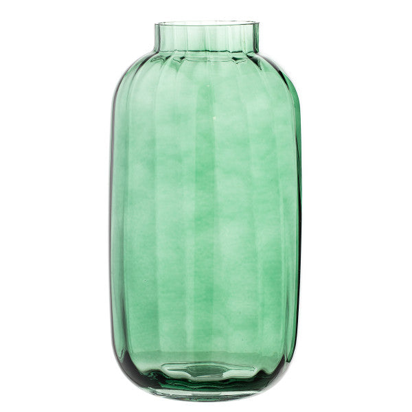 Nadena Green Glass Vase