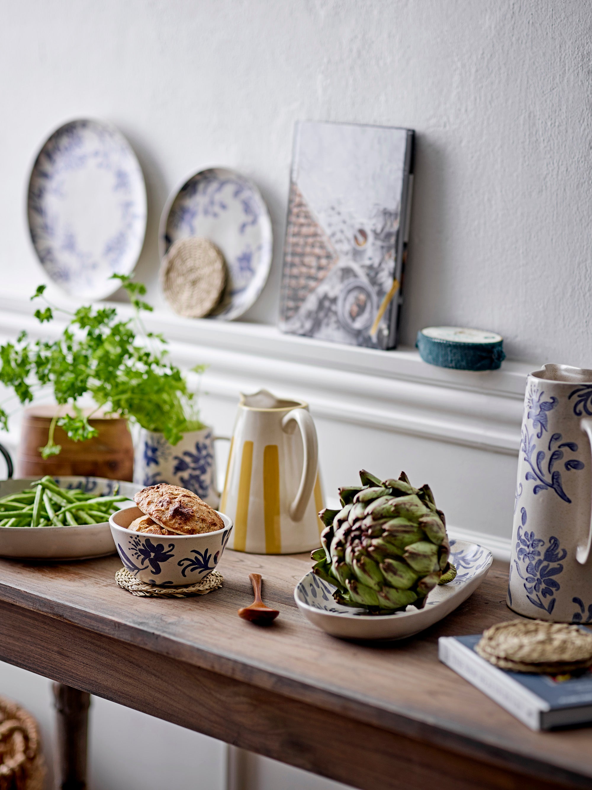 Petunia Jug- Blue