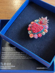 Blossom Heart Brooch