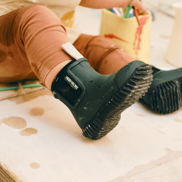 Kids Bobbi Boots- Forest Green