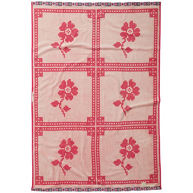 Bonny Bath Sheet- Poppy