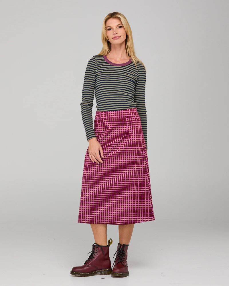 Aiko Skirt- Himari Check
