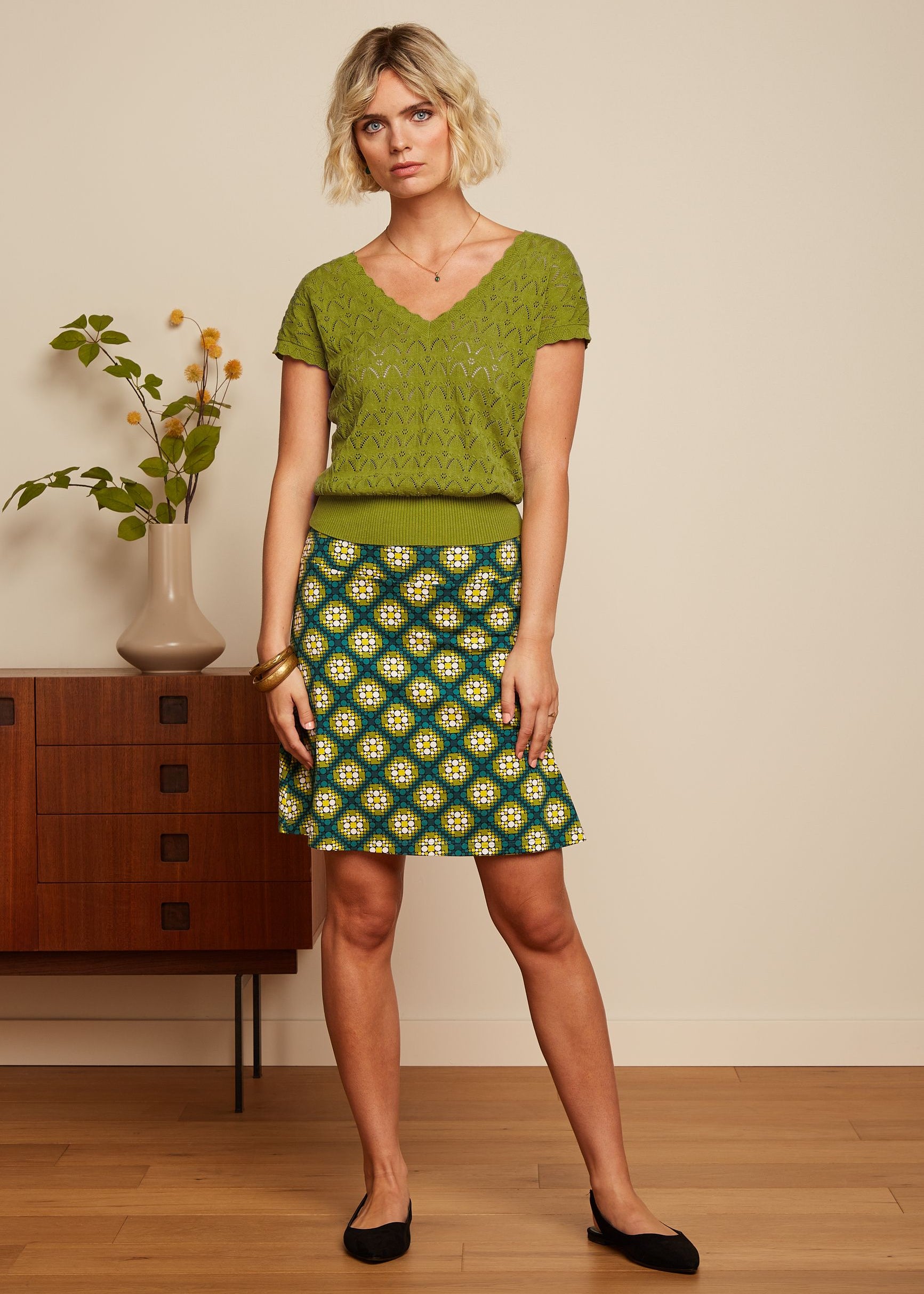 King Louie Border Skirt-Kirby