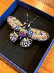 Borneo Birdwing Butterfly Brooch
