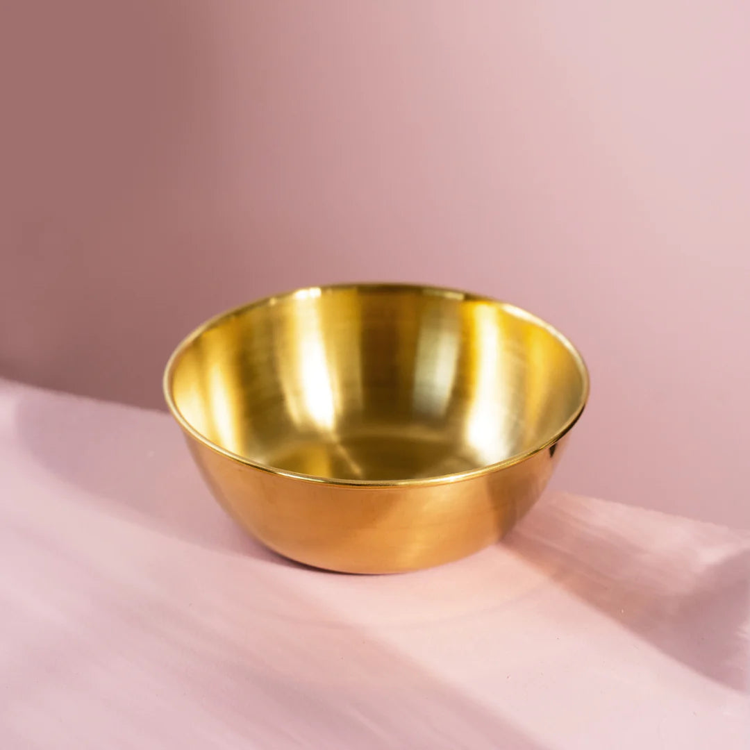 Stray Willow Brass Bowl