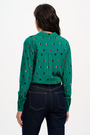 Bretta Shirt- Rainbow Polka