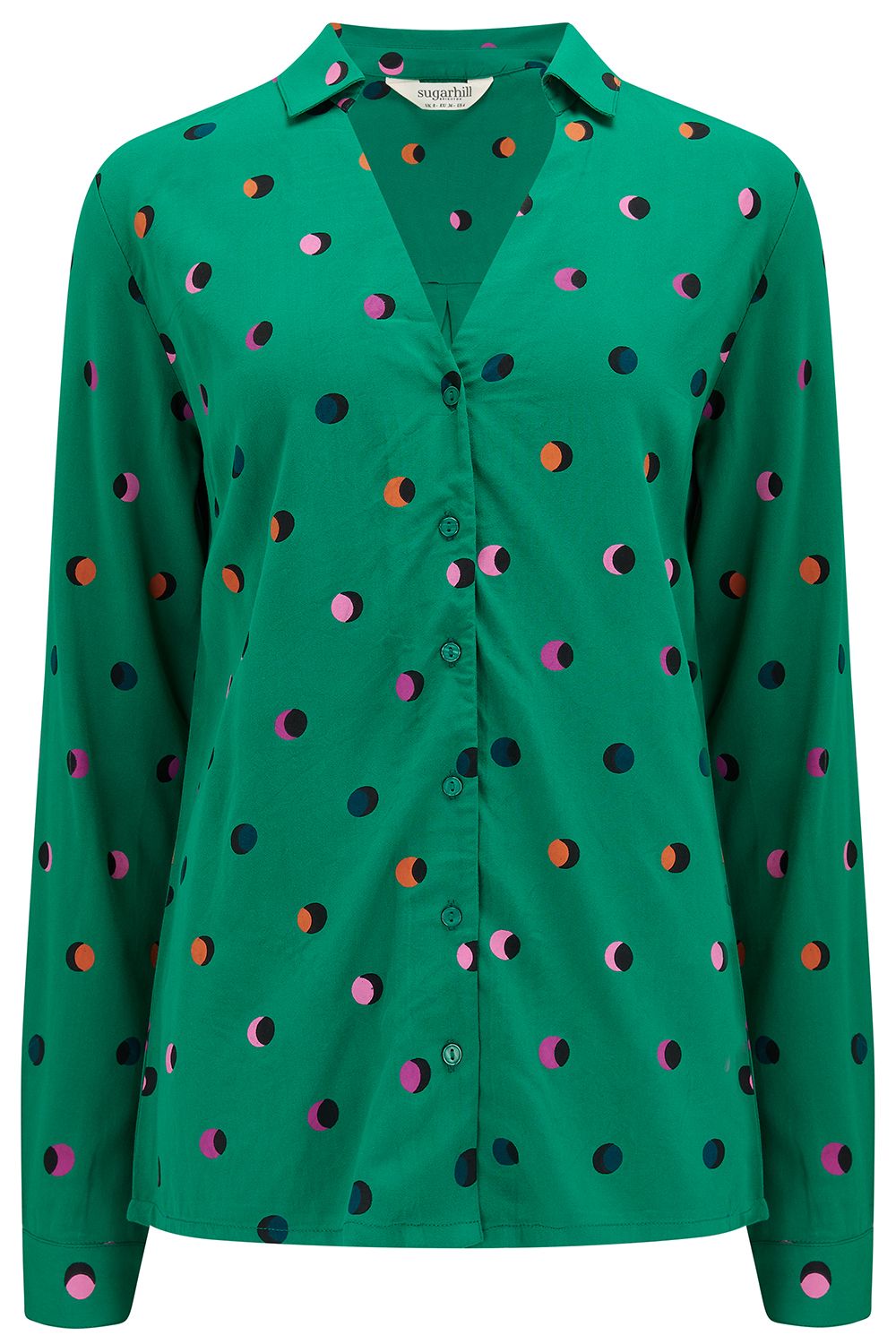 Bretta Shirt- Rainbow Polka