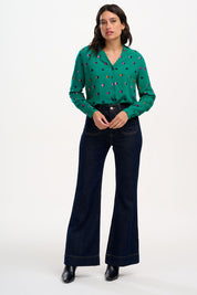 Bretta Shirt- Rainbow Polka