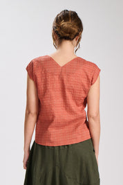 Brisa Two-way Tee- Brick