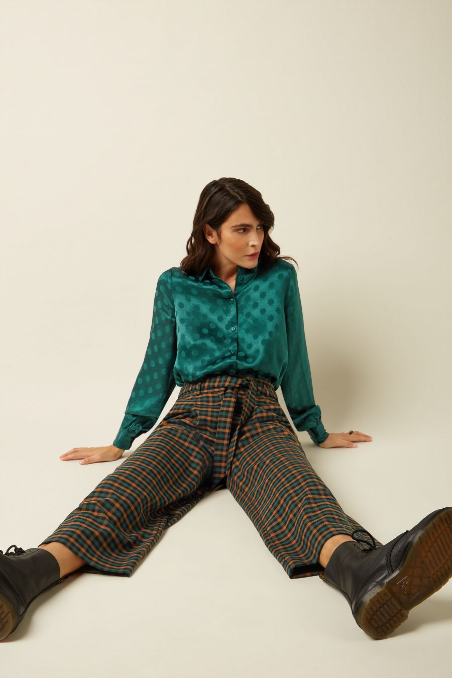 Ava Pants- Brook Check