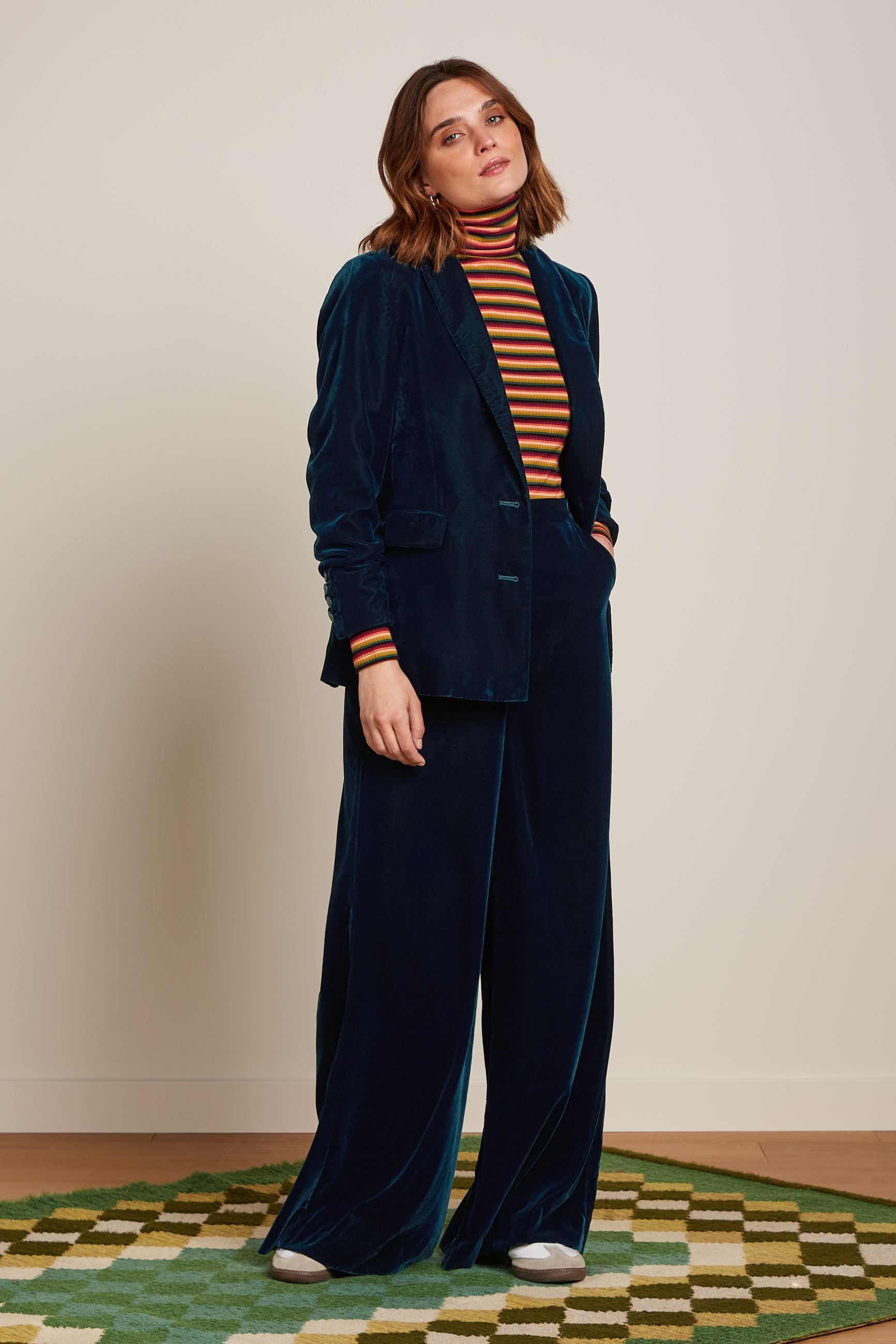 Brooke Blazer- Gamine Velvet
