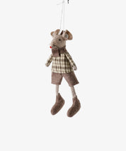 Brown Mouse Decoration