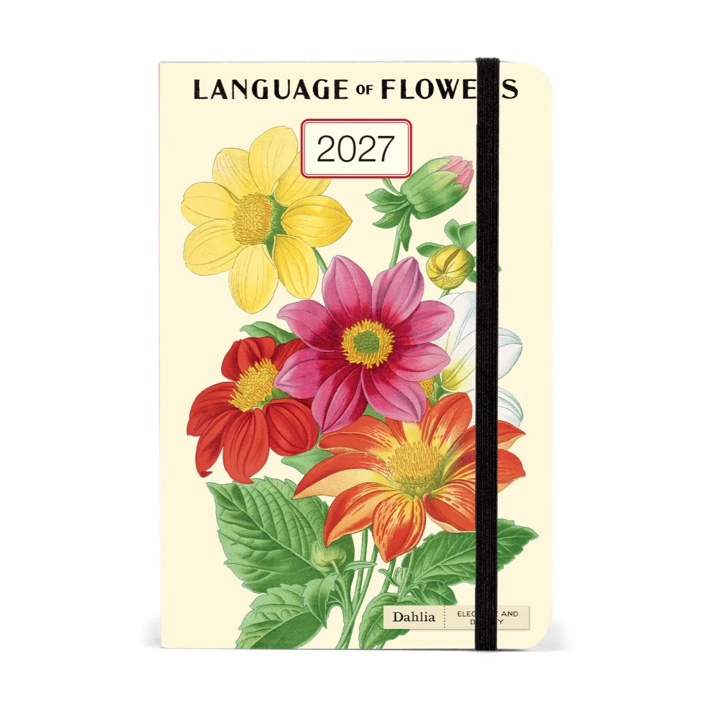 Cavallini & Co 2027 Weekly Planner Language of Flowers