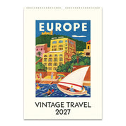 Cavallini & Co 2027 Calendar Vintage Travel