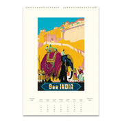 2027 Wall Calendar- Vintage Travel