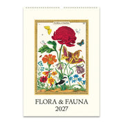 Cavallini & Co 2027 Wall Calendar Flora & Fauna