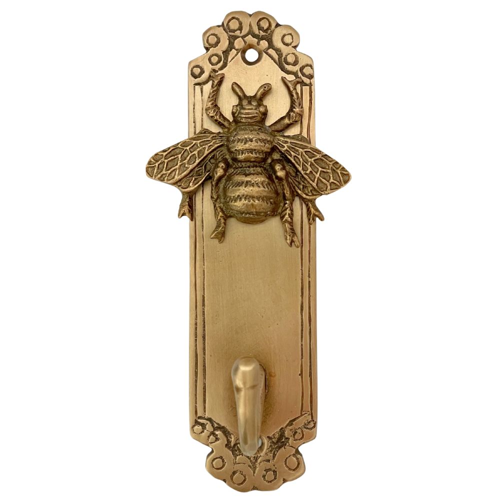 Creatively Active Minds Oriente Wall Hook Brass Abeja