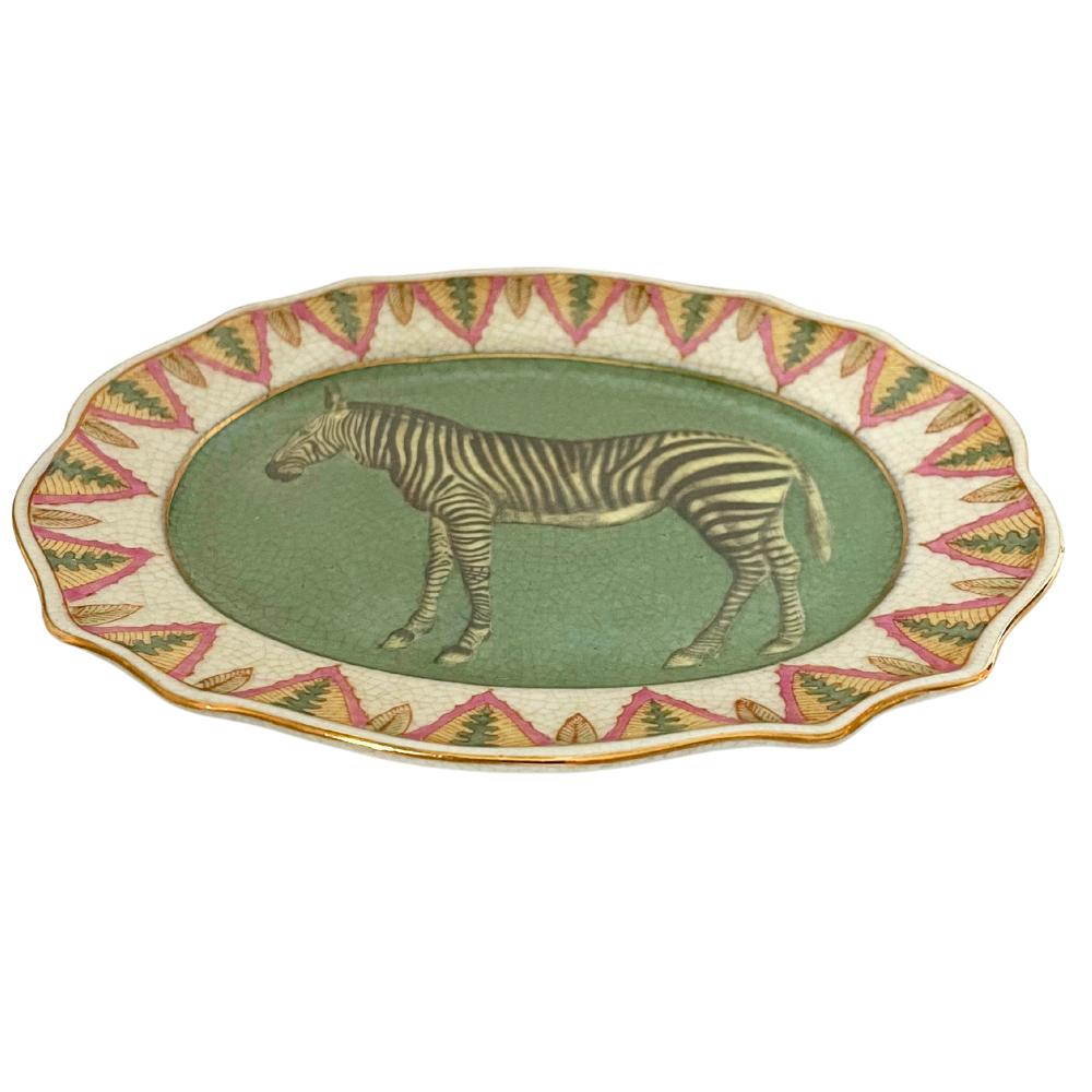 Paradiso Savon Dish- Zebre