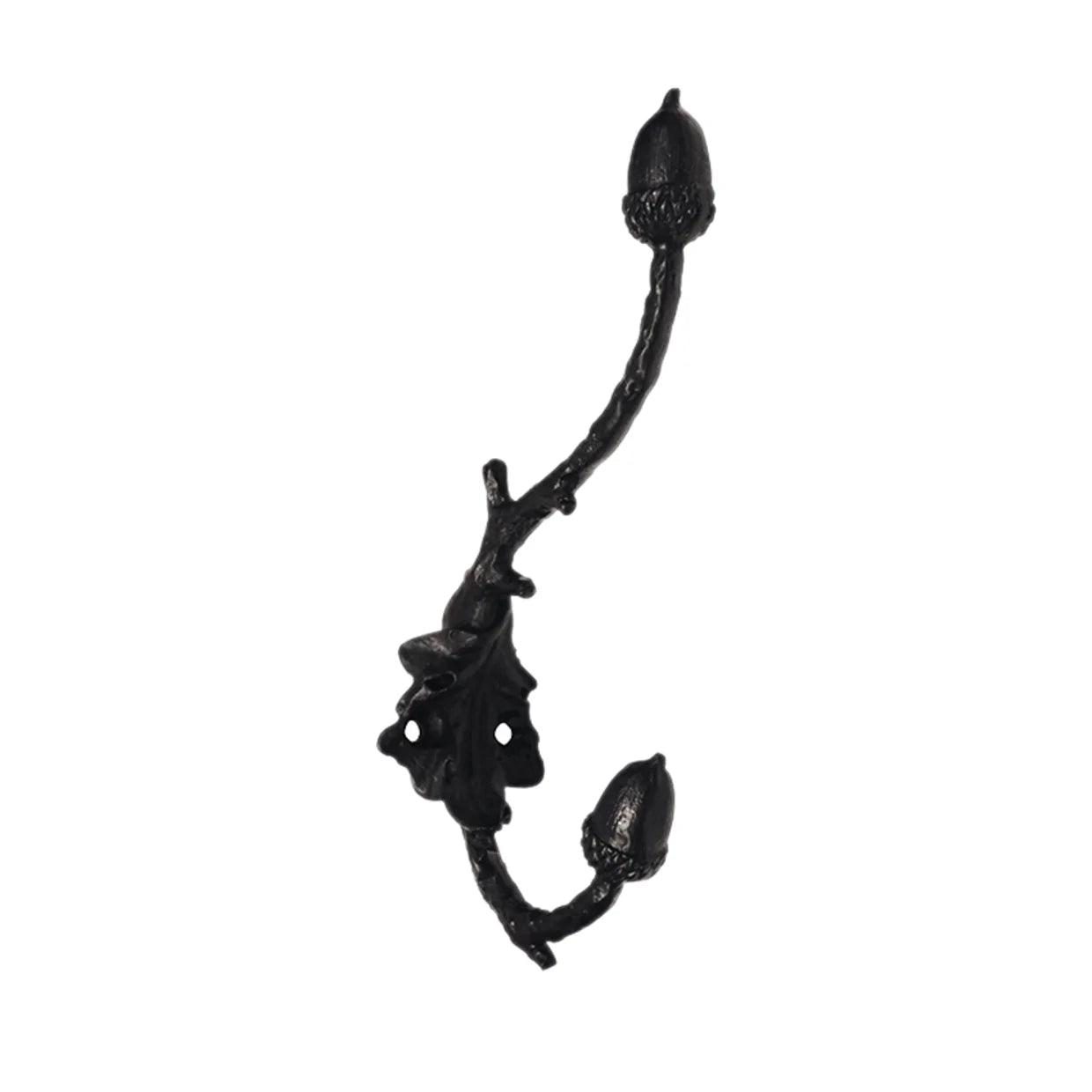 Brass Acorn Hook in Dark Bronze Finish