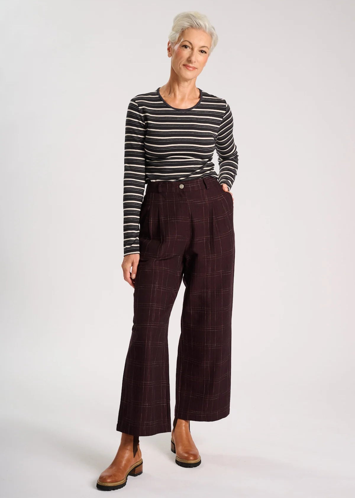 Olga de Polga Claude Cadiz Pants in Chocolate