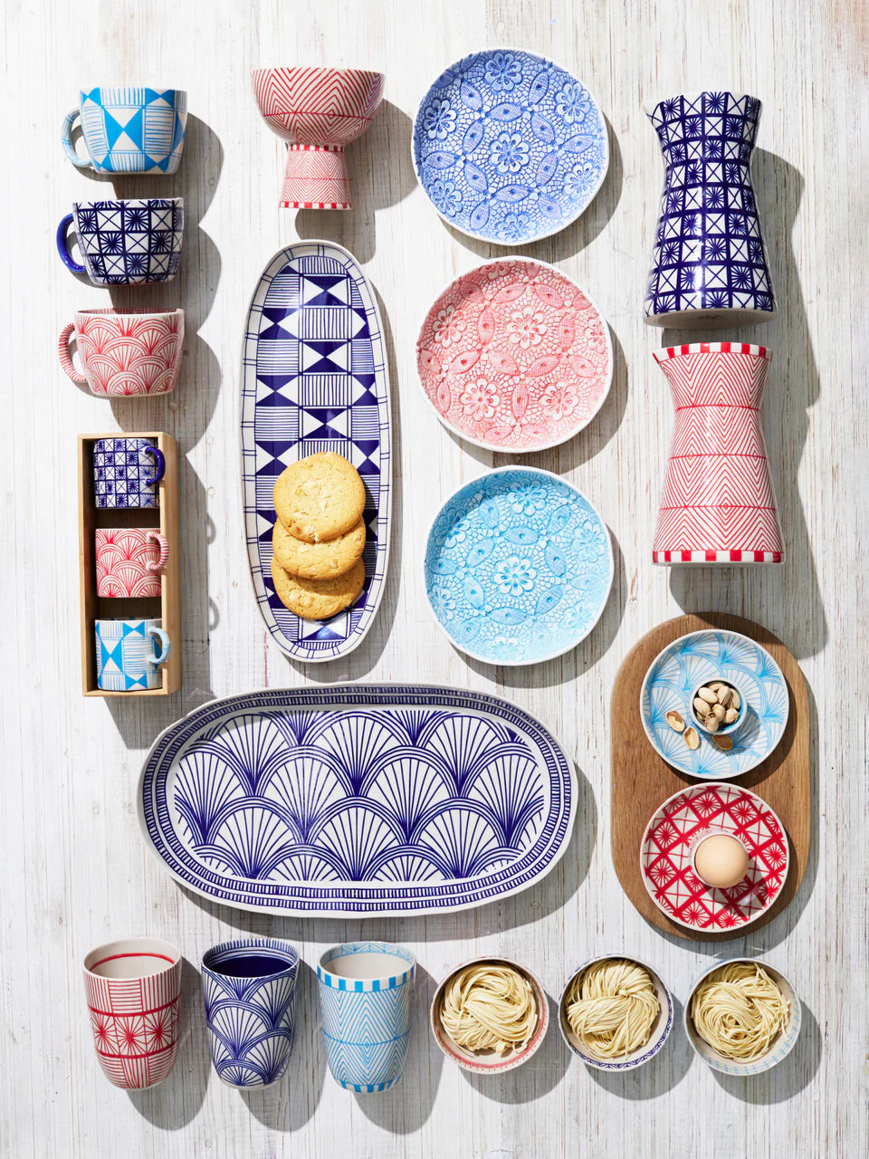 Caravan Large Platter- Indigo