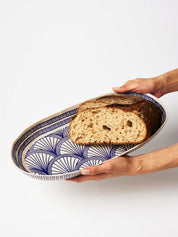 Caravan Large Platter- Indigo