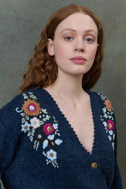 Lunami Cardigan- Marine