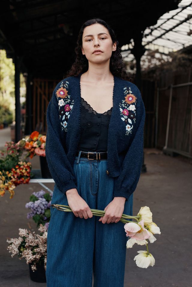 Lunami Cardigan- Marine